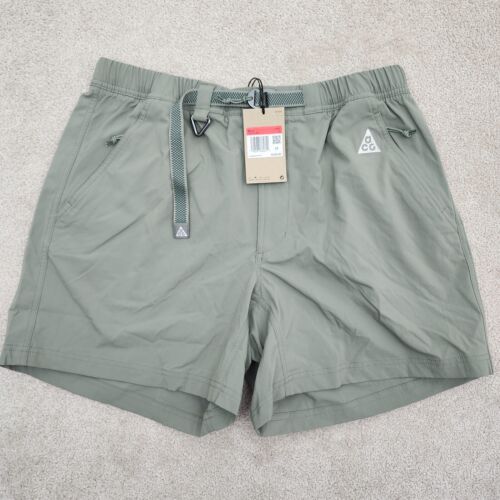 Nike Men Large 6" ACG Hiking Shorts Loose Fit Dark Stucco FN2430-053