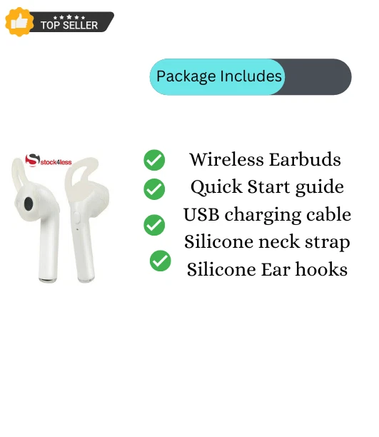 Aero Sport True Wireless Bluetooth Earbuds White