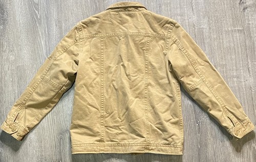Gap Kids Unisex Lined Collared Jacket With Pockets Size XXL Brown - Picture 5 of 7