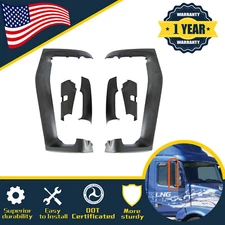 For Volvo VNL Door Mirror Arm Cover Set 2004-2023 Driver and Passenger Side Pair