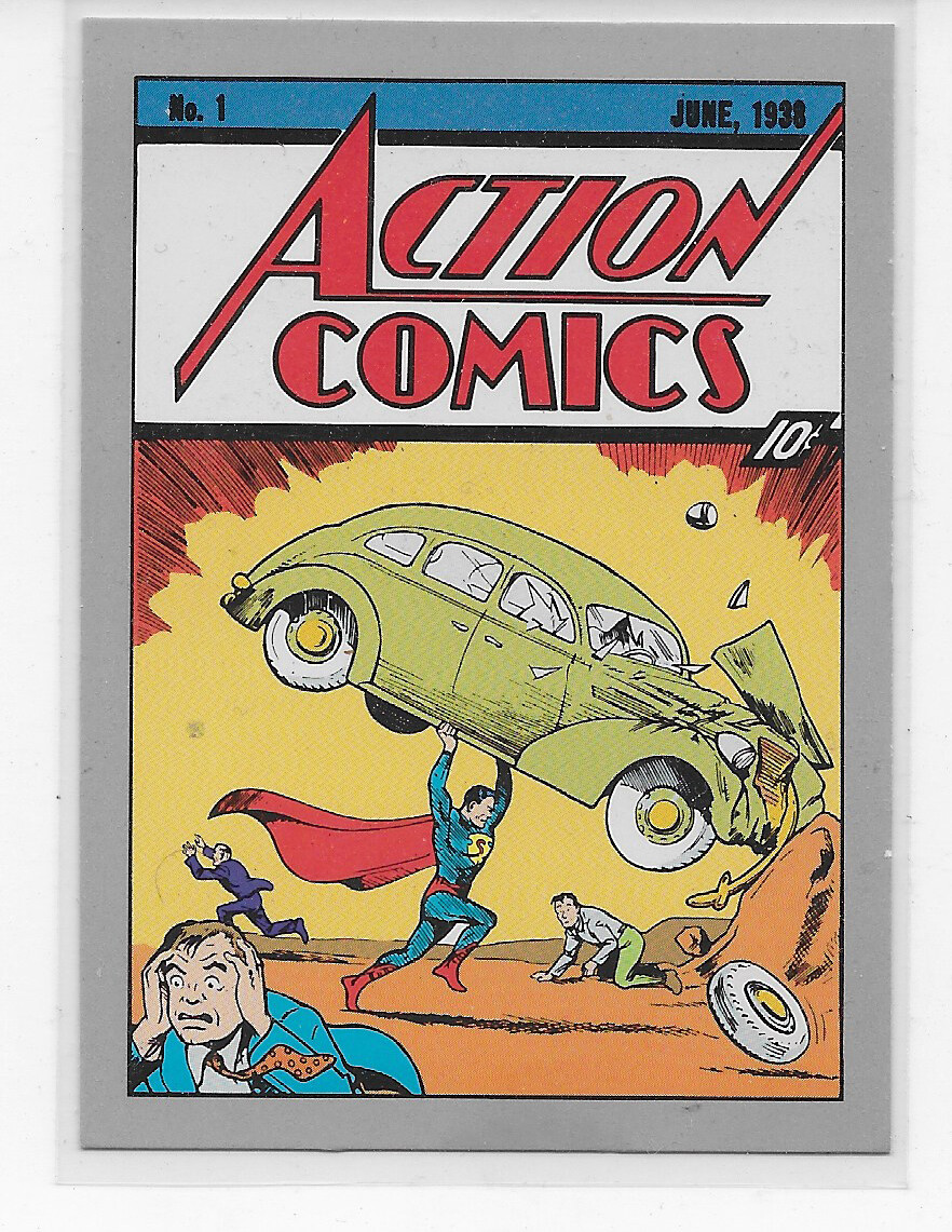 Superman Action Comics #1 Trading Card 1st Superman Cover