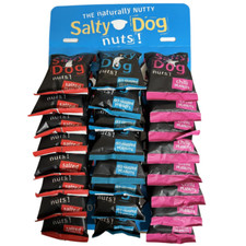 Salty Dog Peanuts | 8xSalted - 8xDry Roasted - 8xChilli | Pub Card 24x45g