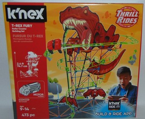 knex t rex fury roller coaster