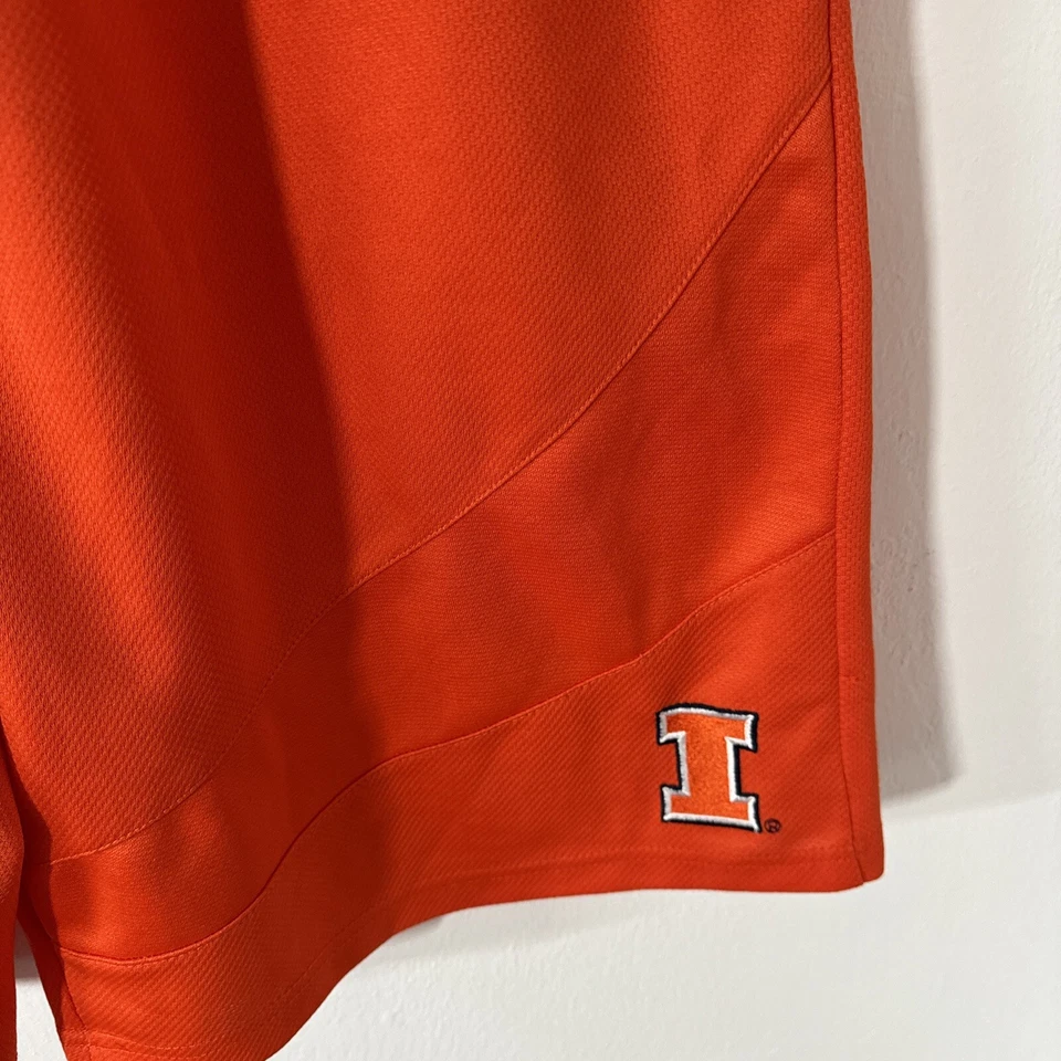 PANTALONES CORTOS DE BALONCESTO NCAA BY KA ILLINOIS TALLA L NARANJA Foto 3 de 4