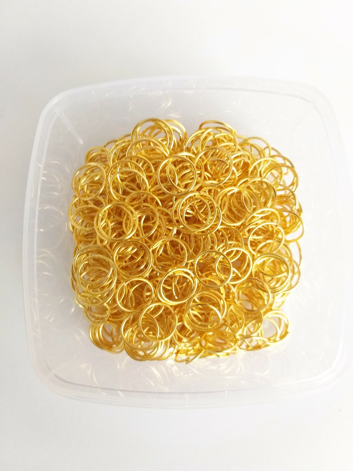 400 Biegeringe Aus Messing – 4 Größen (3/4/5/6 Mm), Roségold | Für Schmuckherstellung & Reparatur