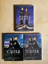 Castle: The Complete First and Thirds Season  mixed lot 1 new and 1 used