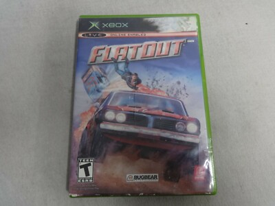 Flatout Original Microsoft Xbox Game & Case No Manual