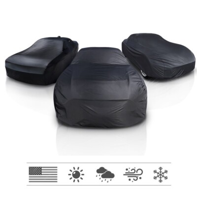 iCarCover MG Midget 1960-1979 Advanced Series Car Cover-Black Waterproof