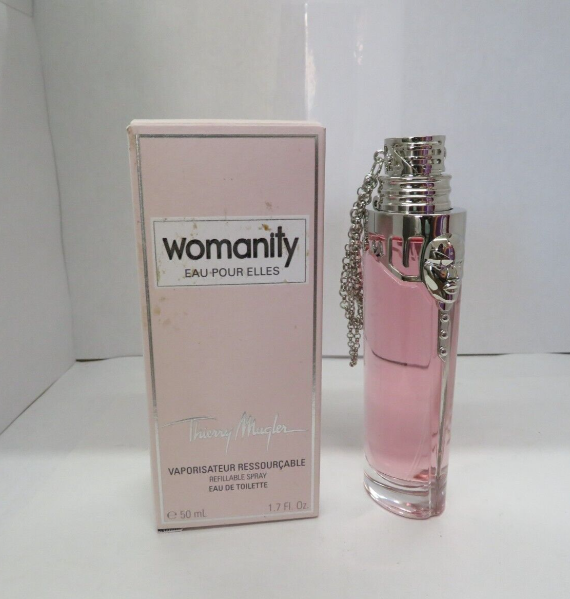 WOMANITY BY THIERRY MUGLER EAU POUR ELLES EAU DE TOILETTE SPRAY 1.7 oz