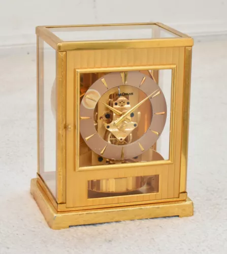 Jaeger LeCoultre Atmos Clock, Model 522, Tuxedo Model, Serviced, Runs Well - Picture 1 of 9