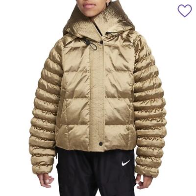 Nike Sportswear Swoosh Puffer Shine PrimaLoft Jacket Large