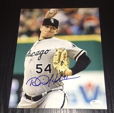 Daniel Hudson Autographed 8x10 Photo Chicago White Sox/ JSA