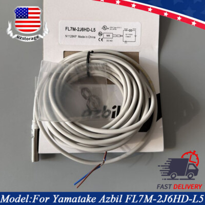For Yamatake Azbil FL7M2J6HDL5 FL7M-2J6HD-L5 Inductive Proximity Sensor Switch