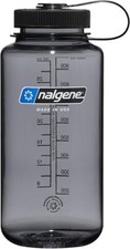 Nalgene 348770 Wide Mouth 32oz Slate Grey/Black