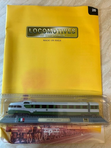 Delprado N Gauge Static Model ETR 300 Settebello Train loco Locomotive + mag - Picture 4 of 8