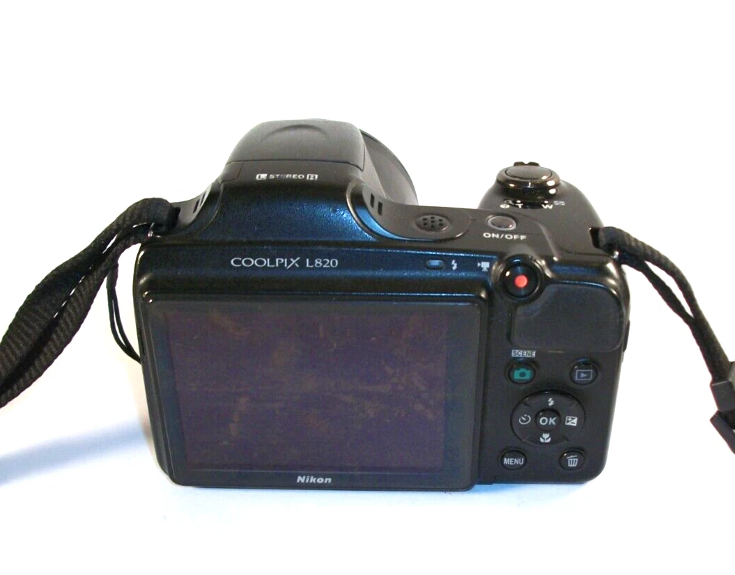 激安セール】 Nikon BLACK L820 COOLPIX デジタルカメラ - www