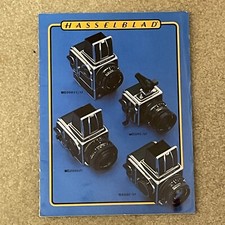 HASSELBLAD Vintage 1980 Catalog Brochure Sweden English