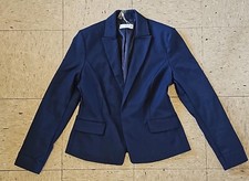 MNG by Mango Blue Blazer US 18 Dress Business Formal Jacket