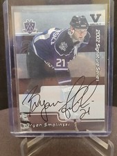 01-02 BAP Signature Series Autographs #134 Bryan Smolinski (In The Game)