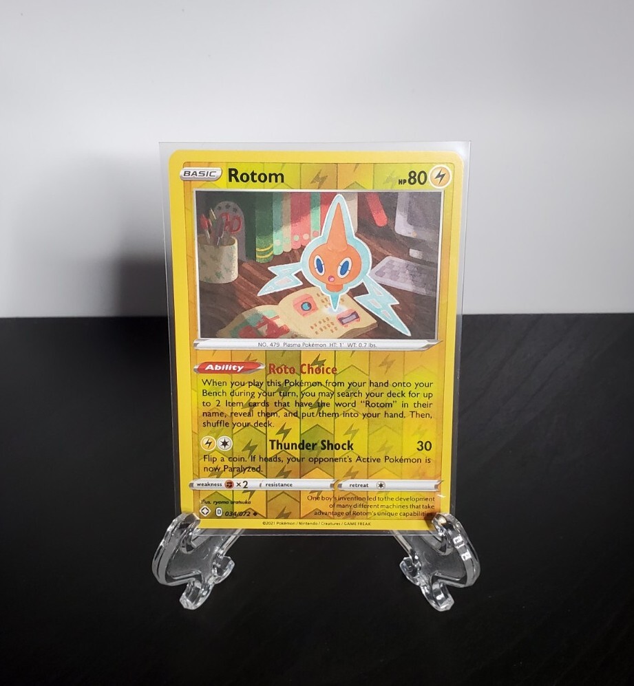 Pokemon TCG Rotom SWSH Shining Fates 034/072 Reverse Holo