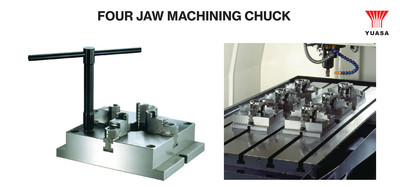 YUASA 12'' Four-Jaw Manual Machining Chuck - No. 595-812 - BRAND NEW