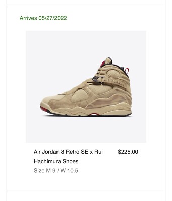 Air Jordan 8 Retro SE Rui Hachimura Twine Size 9 | eBay