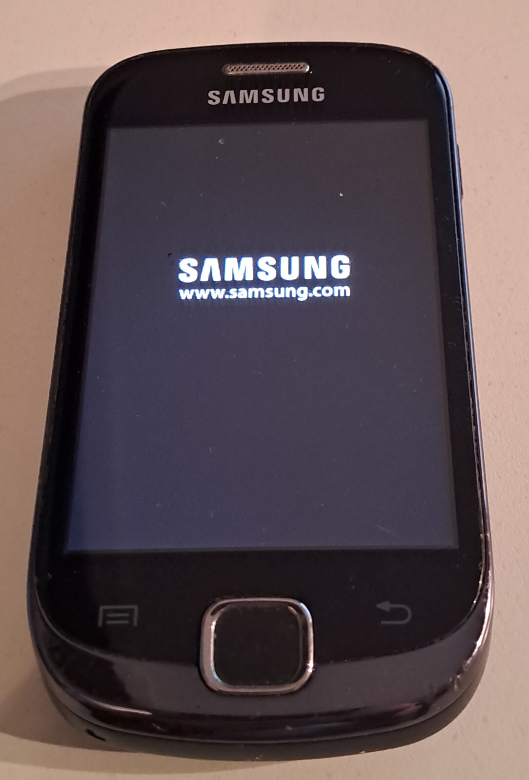 Samsung Galaxy Fit GTS5670 gebraucht schwarz Smartphone Ohne Simlock