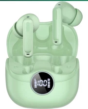 Wireless Earbuds, Bluetooth 5.4 Headphones Bass Stereo, Ear Buds with Noise C...