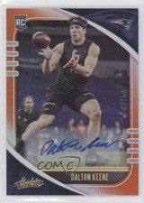 2020 Panini Absolute Rookie Signatures Orange Spectrum /50 Dalton Keene Auto 0c2