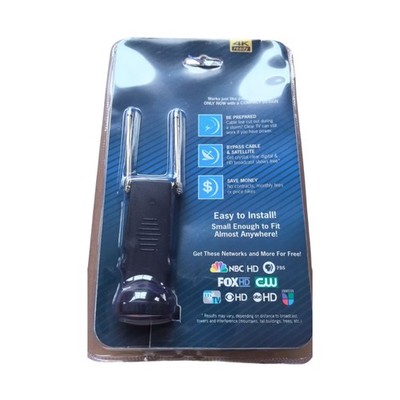 Clear TV Premium Mini 4K Ultra HD TV Antenna As Seen On TV Free Broadcasting