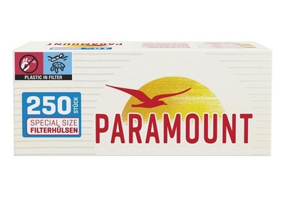 Paramount Filterhülsen (Red) Spezial Size (5x4 Pkg a 250 Hülsen = 5000 Hülsen)