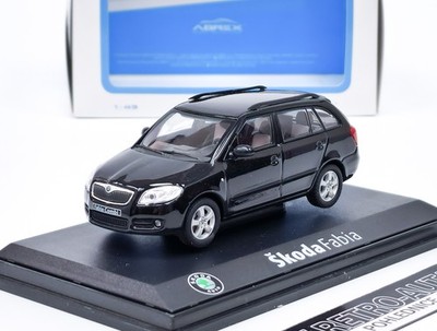 Skoda Fabia II Combi (2007) Black Magic Abrex 1:43
