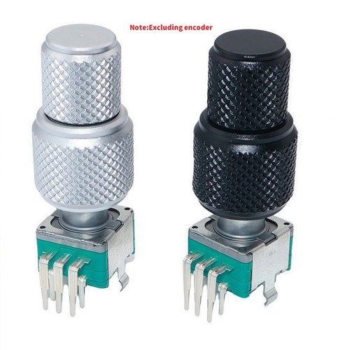 Aluminum Alloy Caps Solid Knob Dual- Encoder Special Knob EC11EBB24C034638 - Bild 3 von 6