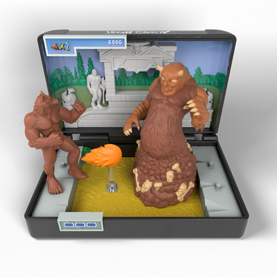 Console Heroes Sega Altered Beast Cartridge Playset ACC NEU