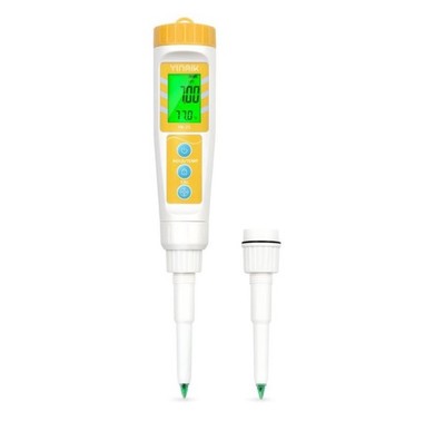 Food pH Meter with Extra pH Replaceable Probe,Digital pH Tester for Sourdough...