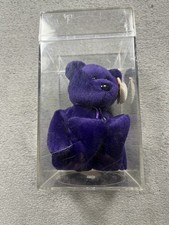 TY Beanie Baby Princess Bear Diana Rare With Case Tags Vintage
