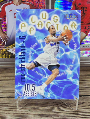Fleer Rod Strickland,1998-99 Fleer Tradition Assist Factor,# 133 Trading Card