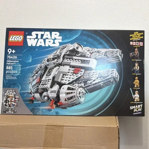 LEGO Star Wars Millennium Falcon 75426, 885 Pieces, 9+, Smart Play Compatible