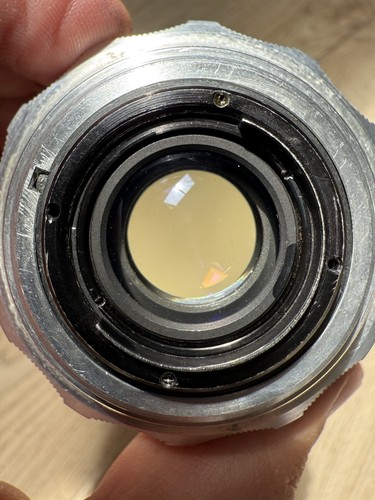 KMZ RED "P" MIR-1 F/2.8 37 mm SILVER RARE EARLY edition S/N 004779 - Picture 11 of 13