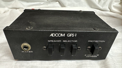 ADCOM Model GFS-1 Speaker Selector Switch w/ Built-In Protection