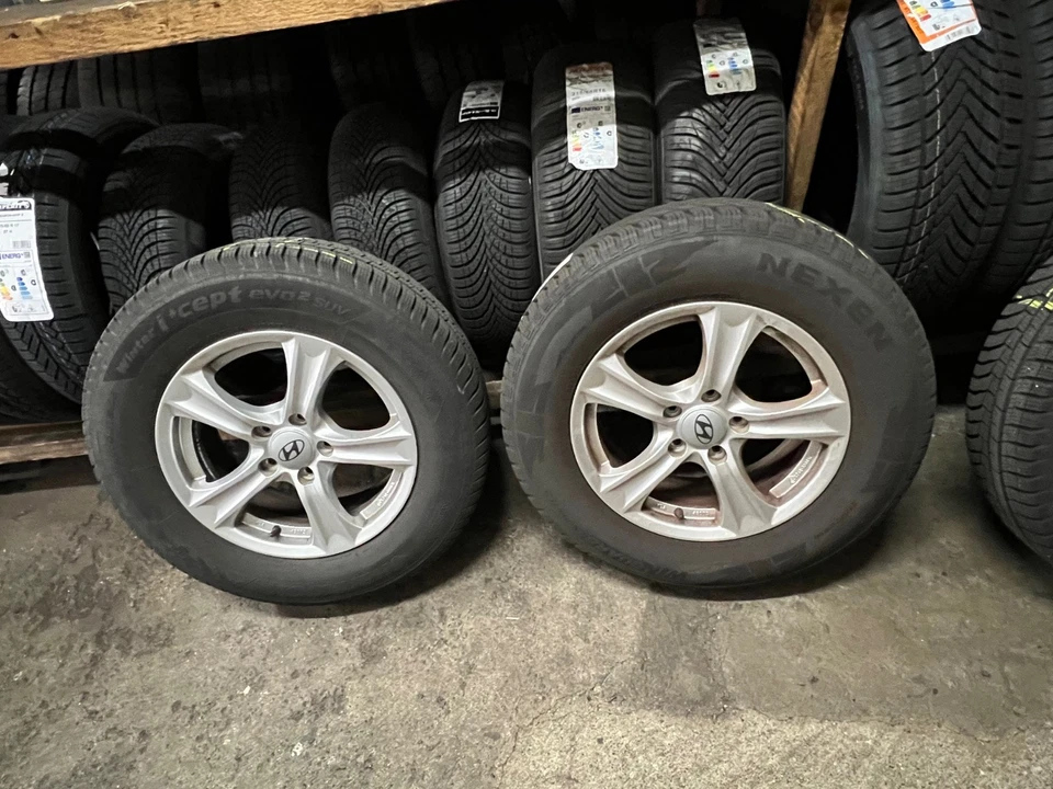 4 ORIGINAL 16" Hyundai Tucson TL 215 70 R16 100T Winterradsatz 6,5 X 16 ET 45 - Bild 3 von 4