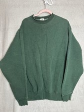 Munsingwear VTG 90’s Made in USA Heavy Cotton Blank Crewneck Sweater Size XL