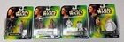 1997 Star Wars Princess Leia Collection all four variants