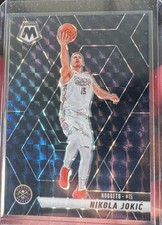 NIKOLA JOKIC 2024-25 Panini Mosaic #117 Black Mosaic Prizm 1/1