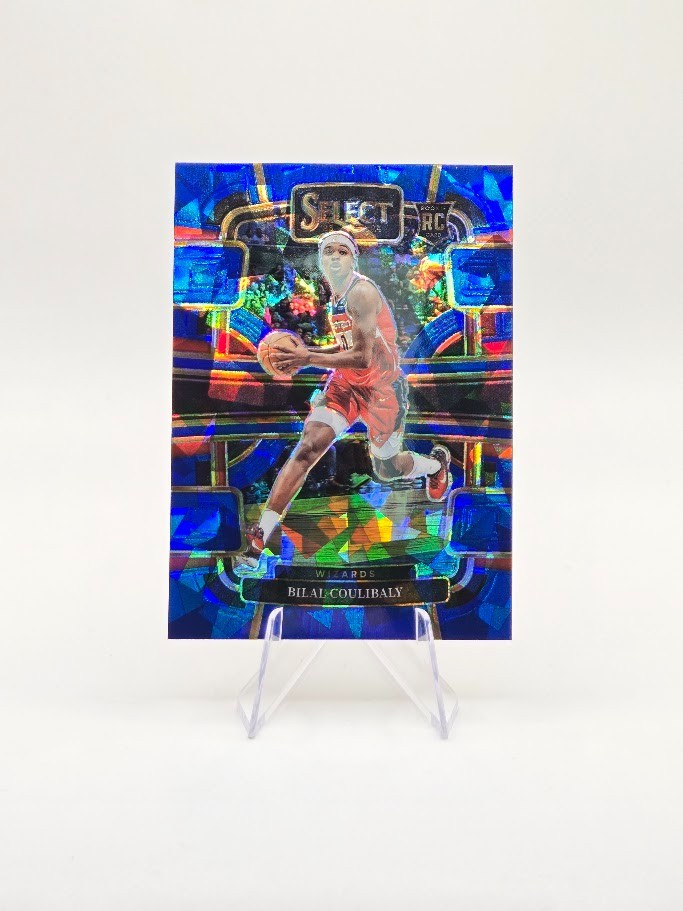 Bilal Coulibaly 2023-24 Panini Select RC Blue Ice SP #97 Wizards