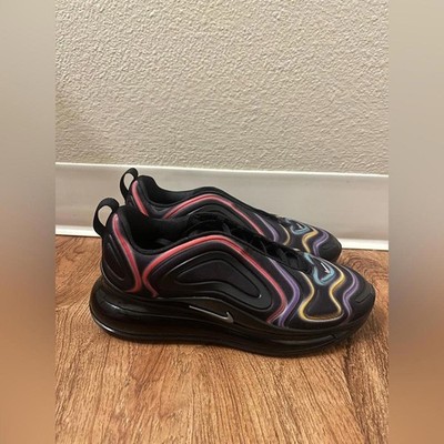 Air Max 720 Black Neon Streaks Sample Made In Korea