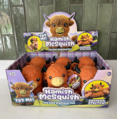 KTL Hamish McSquish Highland Cow Squishy