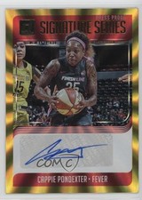 2019 Panini Donruss WNBA Press Proof Gold Laser /10 Cappie Pondexter Auto 0q5k