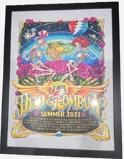 Framed Dead and Company 2023 Final Tour Poster - Signed & Numbered - #1325/5000