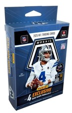 2025 Panini Mosaic NFL MOSAIC Hanger Box 🔵 Blue Scope parallels 🔵